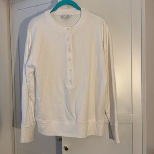 Athleta White Sweater